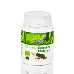 100% Bio Spirulina Platensis 300g (1200 tabletek po 250 mg) - suplement diety, Bio Organic Foods (BOF)